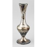 silver vase