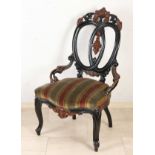 Knitting chair, 1860