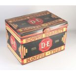 Antique DE Douwe Egberts tin