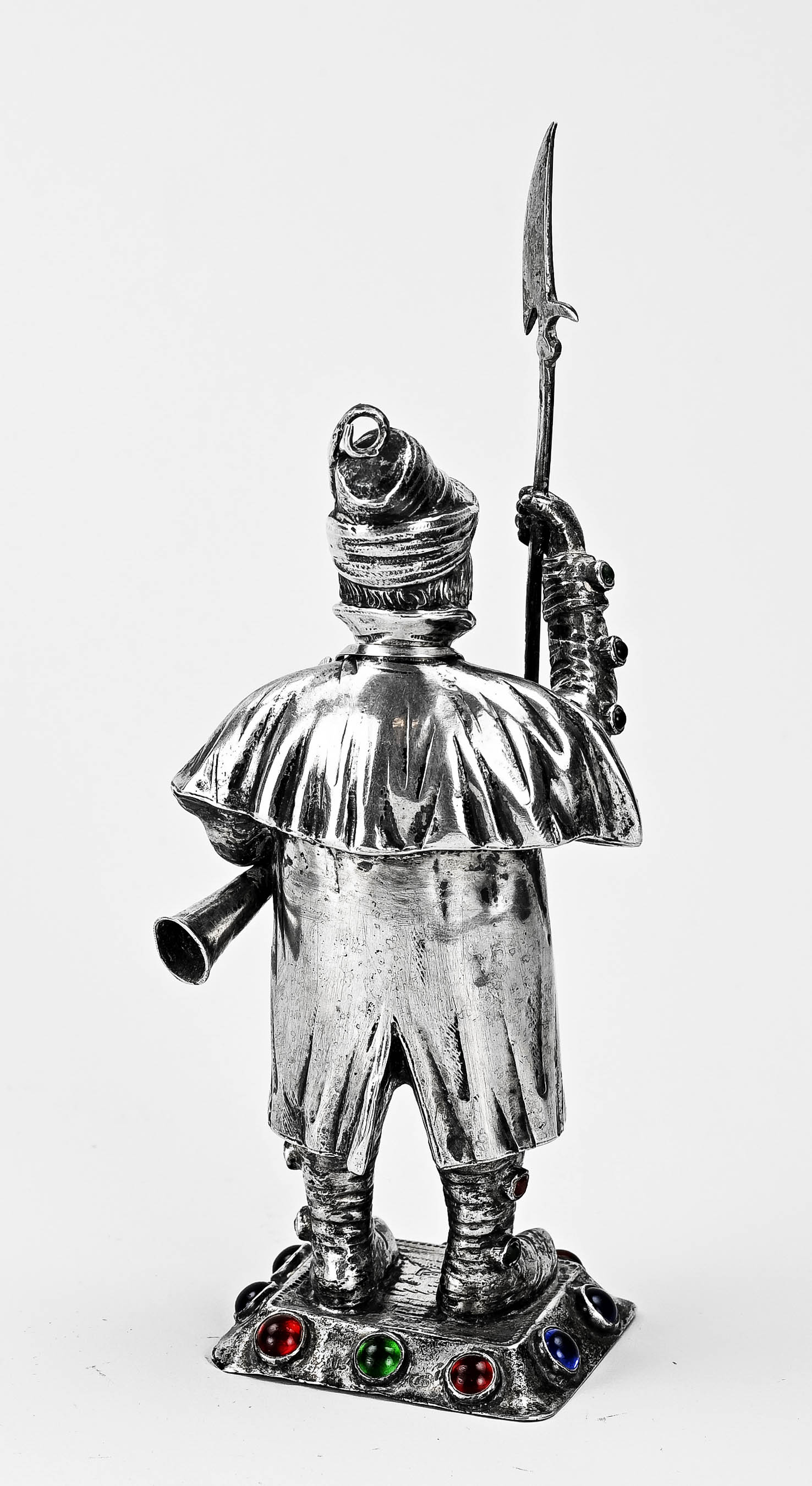 Silver statue 'City Watchman' - Image 2 of 2