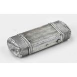 Silver cigar case