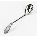 silver egg spoon