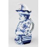 Old/antique Delft Toby jug, H 32 cm.