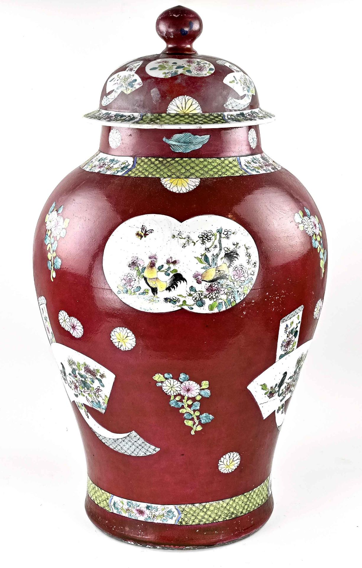 Very large 18th century Chinese vase, H 80 cm.