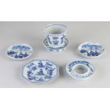 6x Antique porcelain (various)