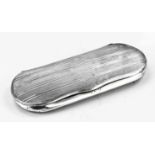 Silver glasses case with lorgnette