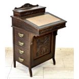 Antique Davenport secretary, 1880