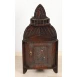 French Breton corner cabinet, 1880