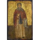 Old icon, Saint Anthony