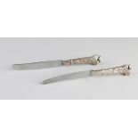 2 Antique knife with silver