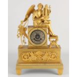 French Empire mantel clock, 1820