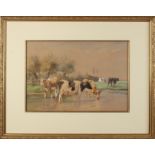 DP van Lokhorst, Cows at watering place