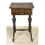 Antique sewing table, 1870