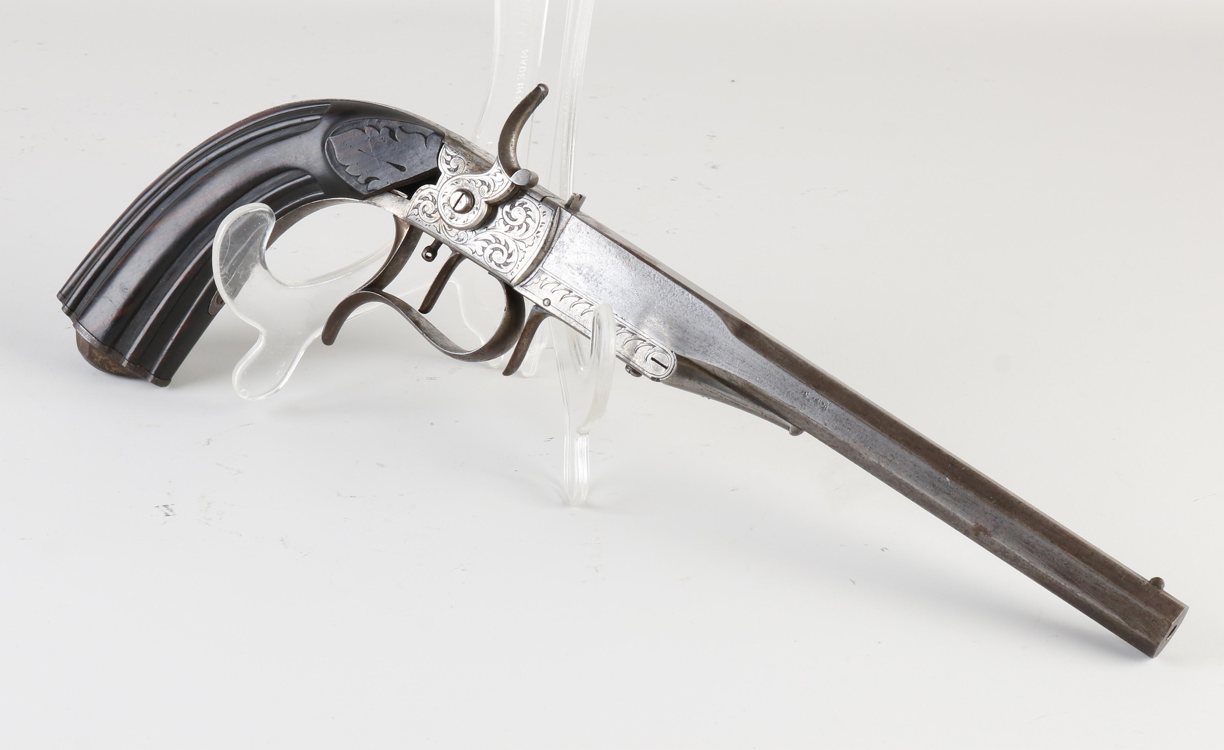 Rare antique pistol, L 35 cm. - Image 2 of 2