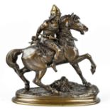 Antique French bronze sculpture by A. Richard