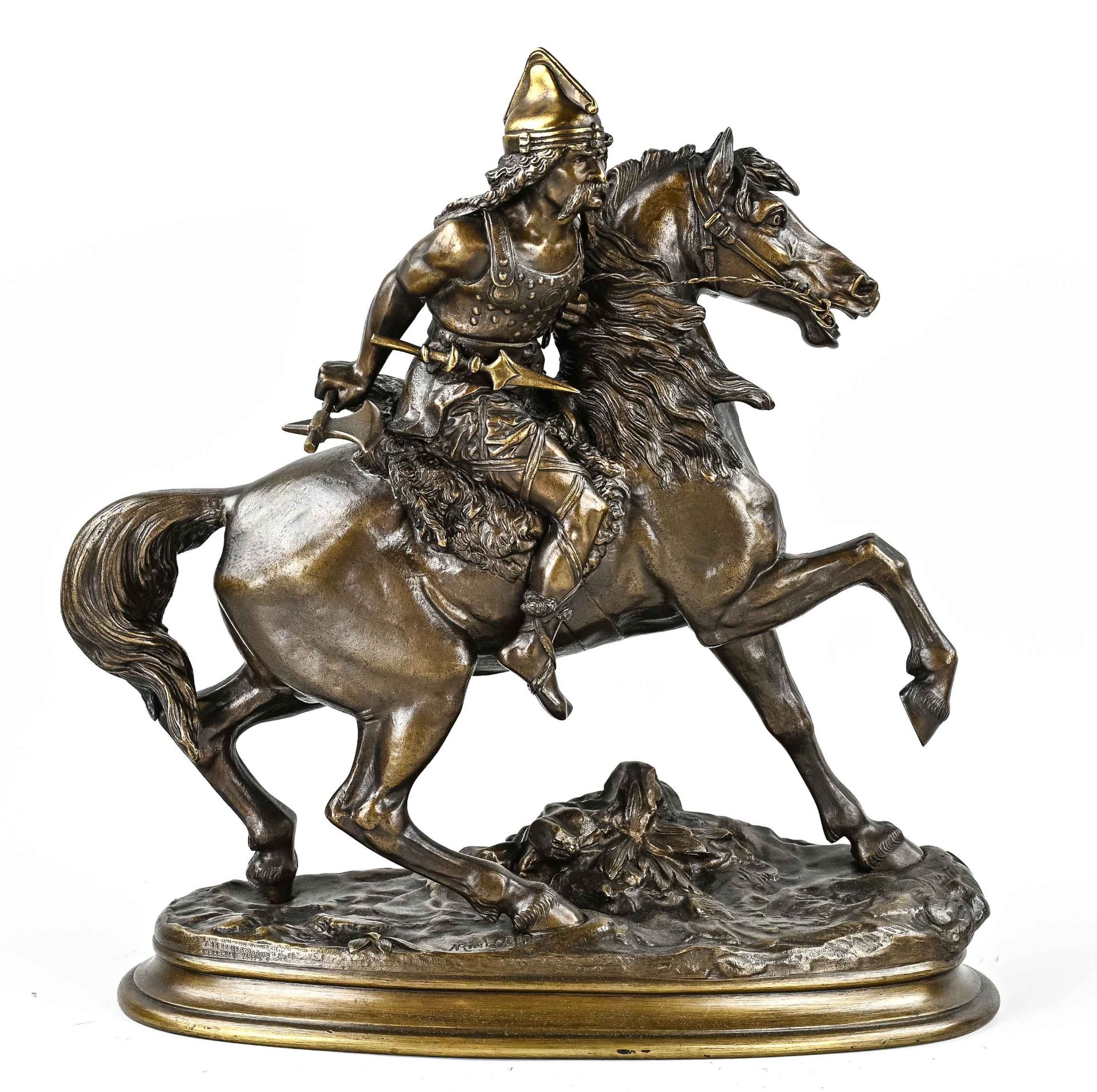 Antique French bronze sculpture by A. Richard