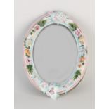 Small Meissen mirror