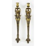 Two wall sconces, 1900