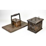 Two antique stoves