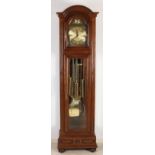 Westminster grandfather clock, H 203 cm.