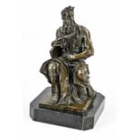 Bronze statue, Greek sage with book