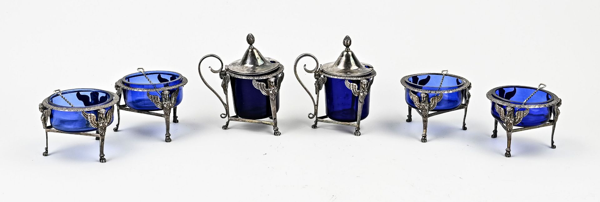 Silver table set (empire) 18th century