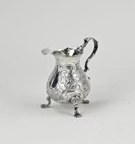 Silver creamer , 18th century