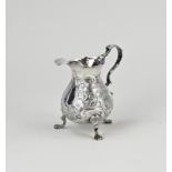 Silver creamer , 18th century