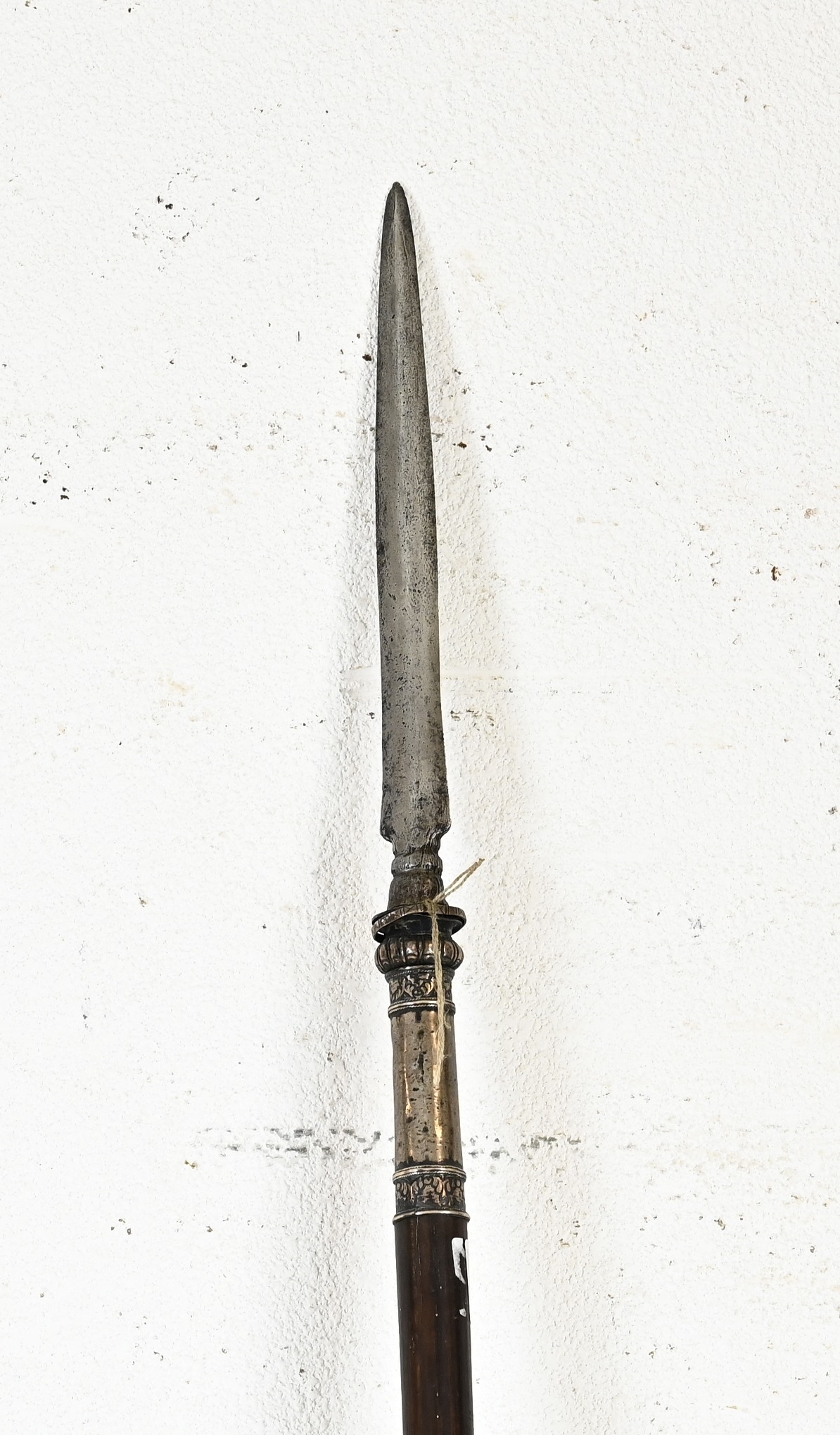 Colonial spear (lance), L 230 cm . - Bild 2 aus 2