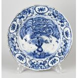 18th century Delft plate Ø 31 cm.