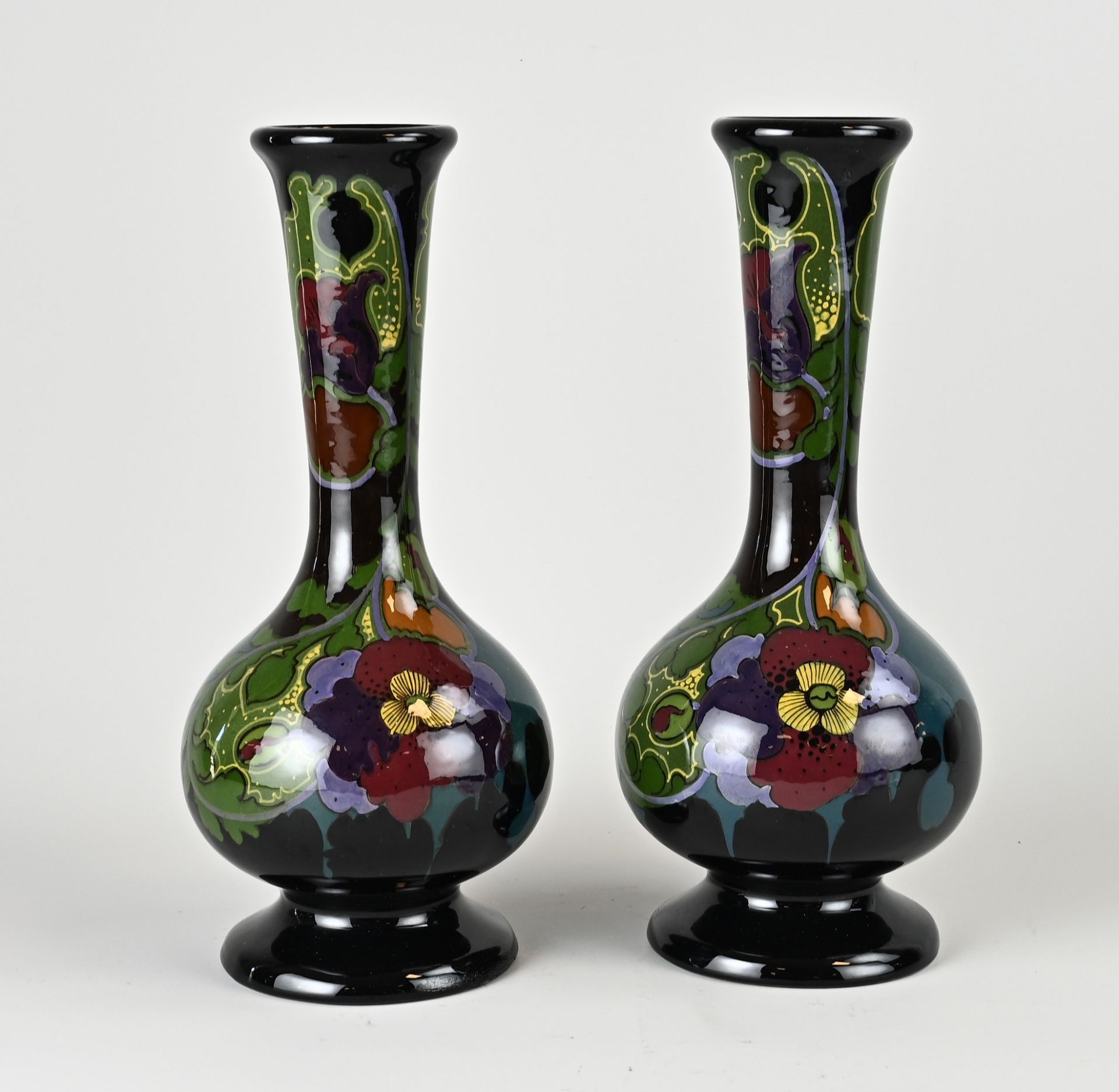 Two antique vases, 1910