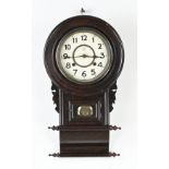 Antique school clock Ø 56 cm.