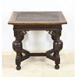 19th century Dutch oak table