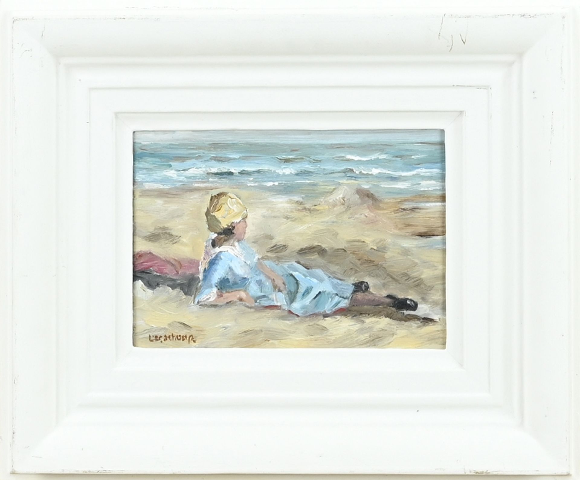 Cor Schaap, Girl on the beach