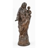 Early 19th century terracotta Madonna