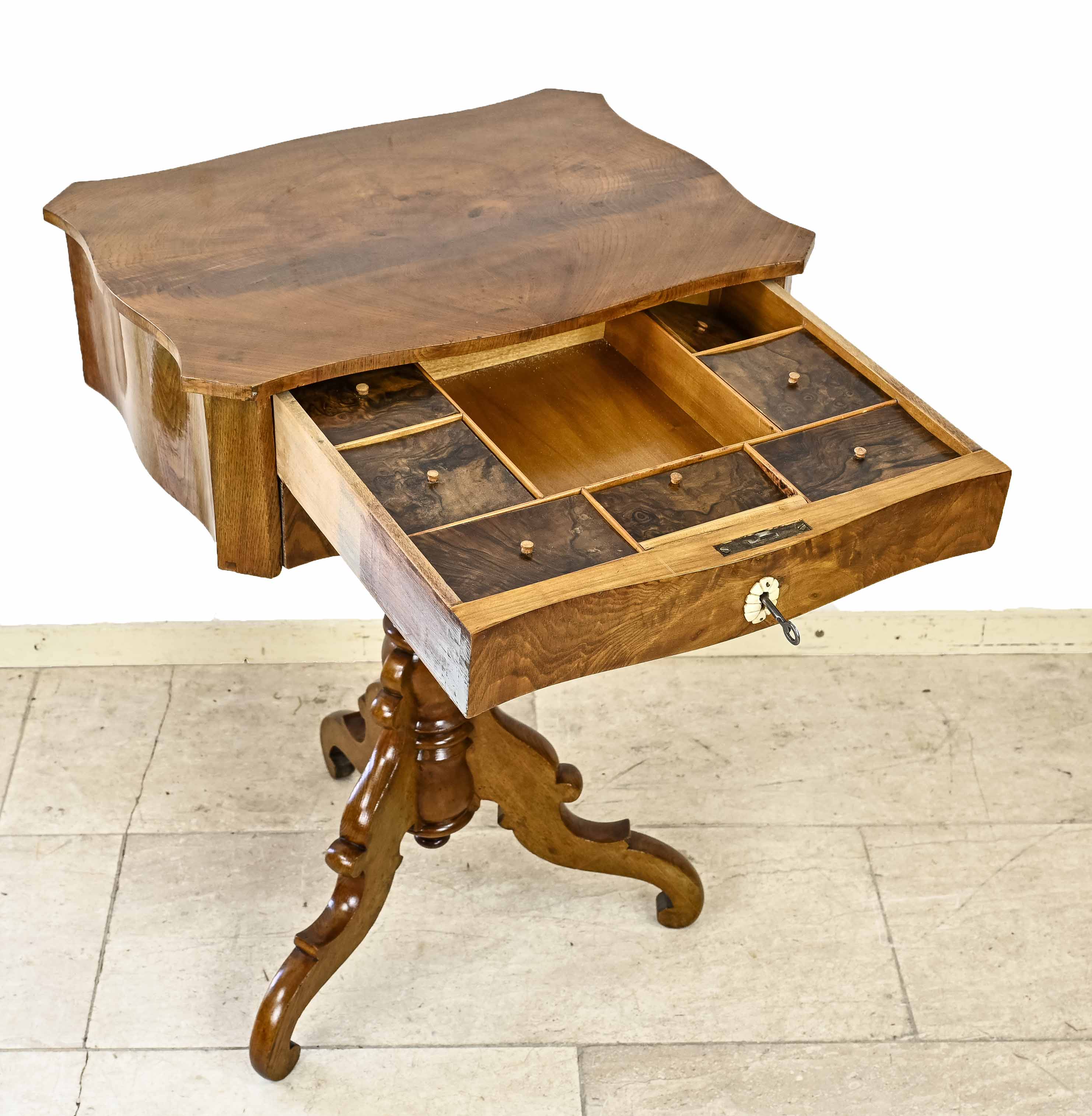 German sewing table, 1850 - Image 2 of 2