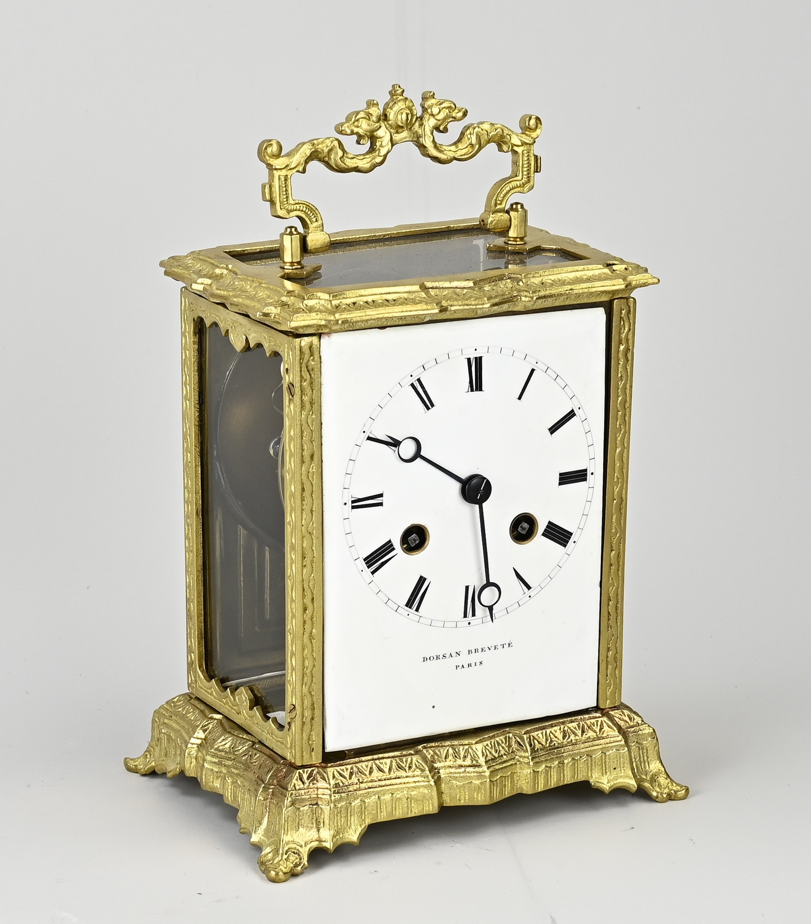 Antique French table clock