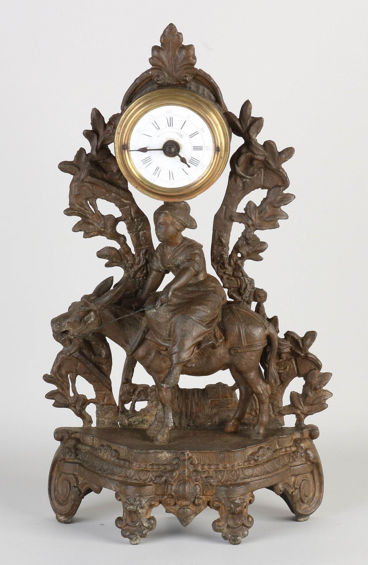 Antique French alarm clock, 1900