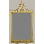 Louis Seize mirror, 103 x 53 cm.