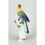 Antique Meissen figure, Parrot type