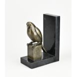 Bronze bookend