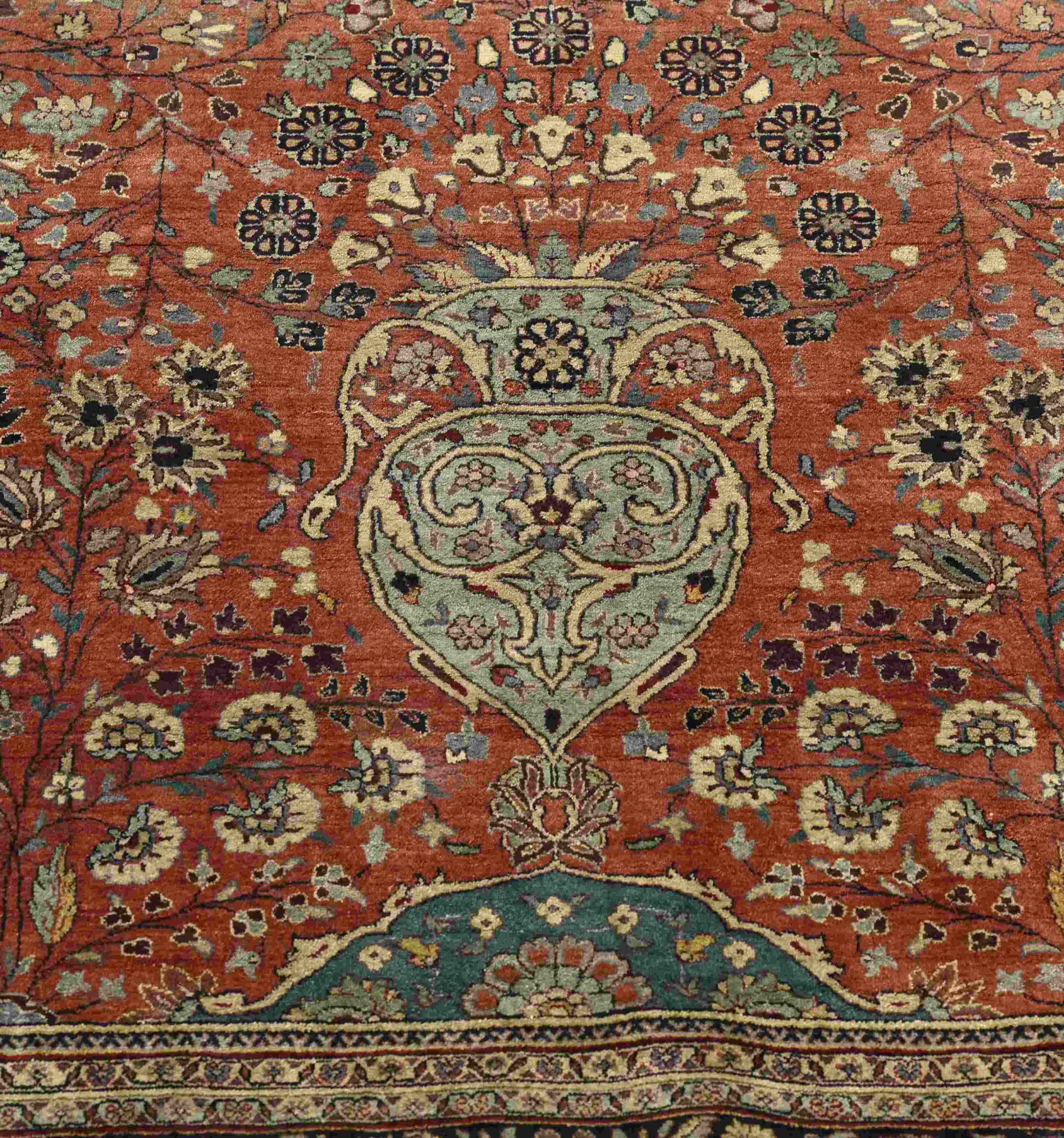 Antique Persian rug, 220 x 148 cm. - Image 2 of 4