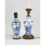 Two Chinese vase lamps