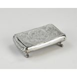 silver tobacco box