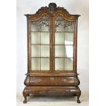 burr nuts display cabinet