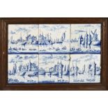 Six 18th Century Dutch tiles