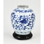 17th century Chinese vase on pedestal