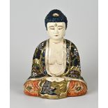 Antique Japanese Satsuma Buddha statue