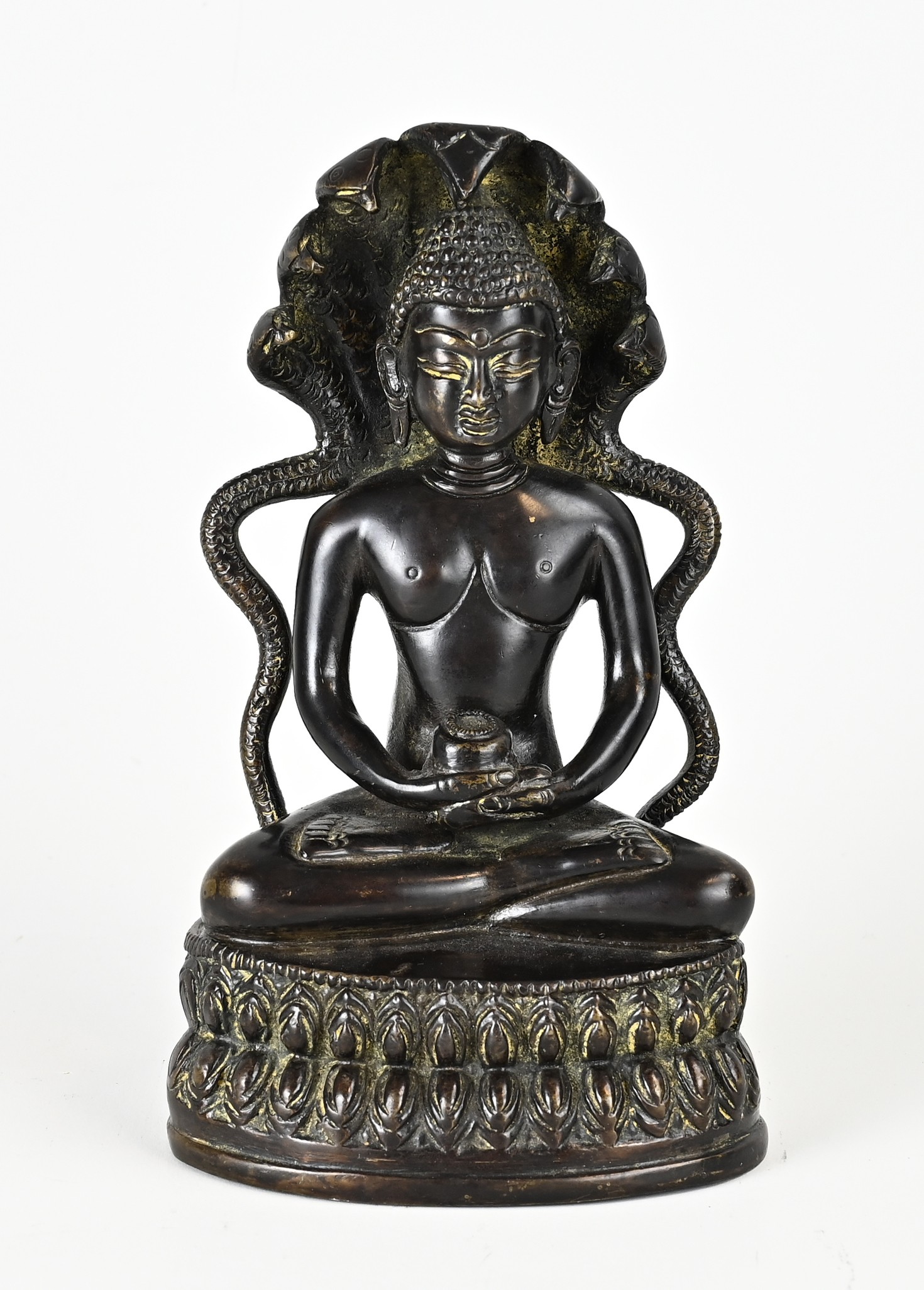 oriental bronze buddha