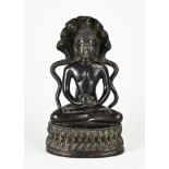 oriental bronze buddha
